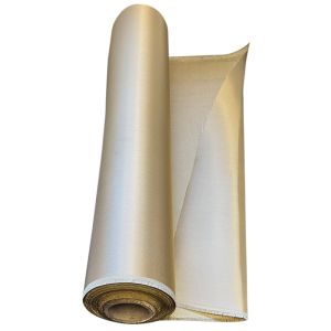 Tkanina z włókien krzemowych pokryta wermikulitem