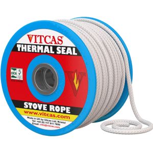 Sznur Żaroodporny Miękki Biały - 550°C