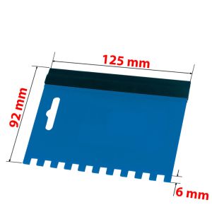 Grzebień do kleju - Paca zębata