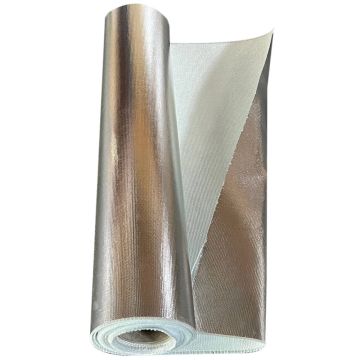 Tkanina z włókien szklanych pokryta aluminium