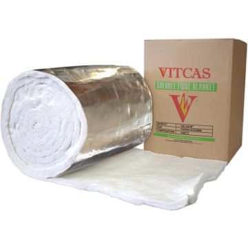 Mata Termoizolacyjna - BIO z Folią Aluminiową 1200°C