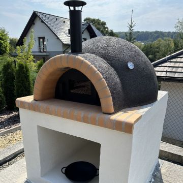 Szamotowy piec do pizzy Vitcas L - opalany drewnem