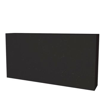 Płytka / Cegła szamotowa czarna - 220x110x30mm