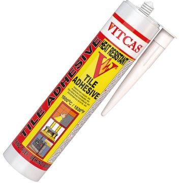 Ognioodporny klej do płytek Vitcas HRTA- 1000°C- 310 ml