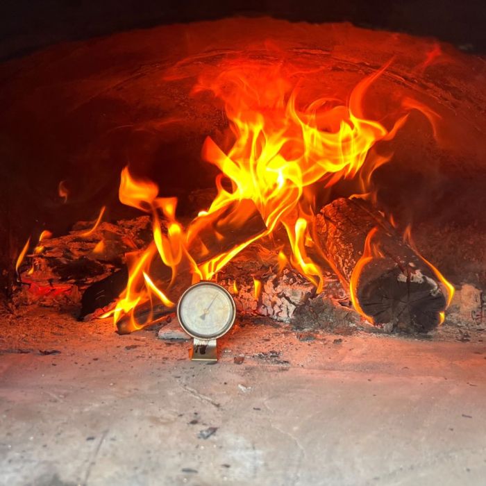 Wolnostojący termometr do pieca chlebowego 0-500°C