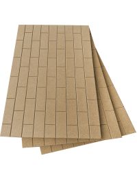 Wermikulitowa żaroodporna płyta izolacyjna - wzór cegły